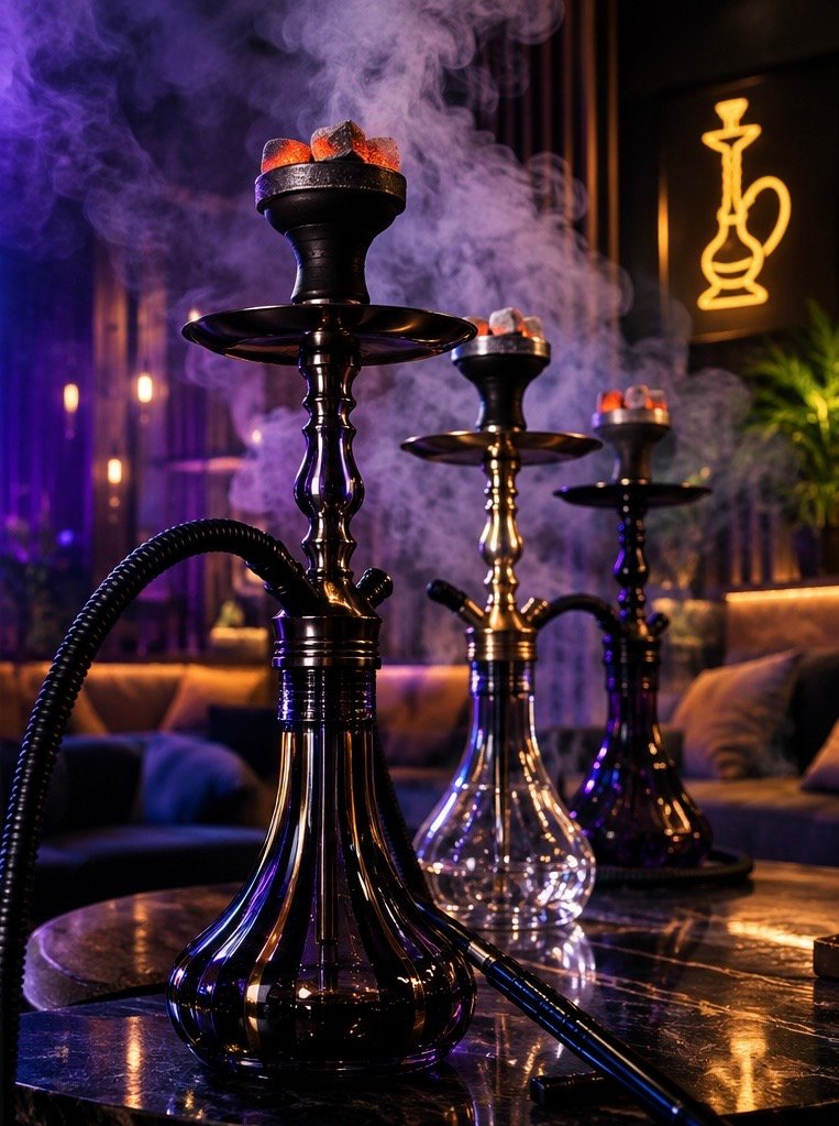 Cachimbas humeando en Kairos